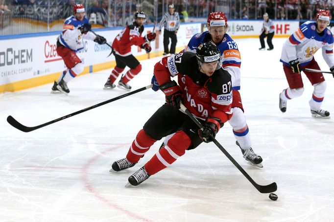 MS 2015, finále Kanada-Rusko: Sidney Crosby - Jevgenij Dadonov