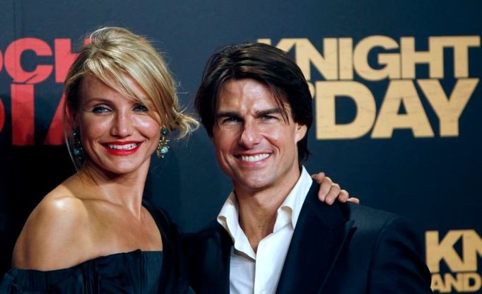 Premiéra filmu Knight and Day v Seville - Cameron Diaz a Tom Cruise