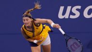 Petra Kvitová v prvním kole US Open 2021