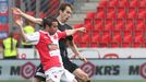 SK Slavia - Viktoria Plzeň: Boudjemaa a Hořava