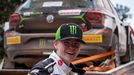 Oliver Solberg při Mexické rallye 2020