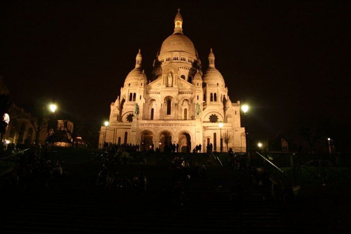 Sacre Coeur, jedna z dominant Paříže
