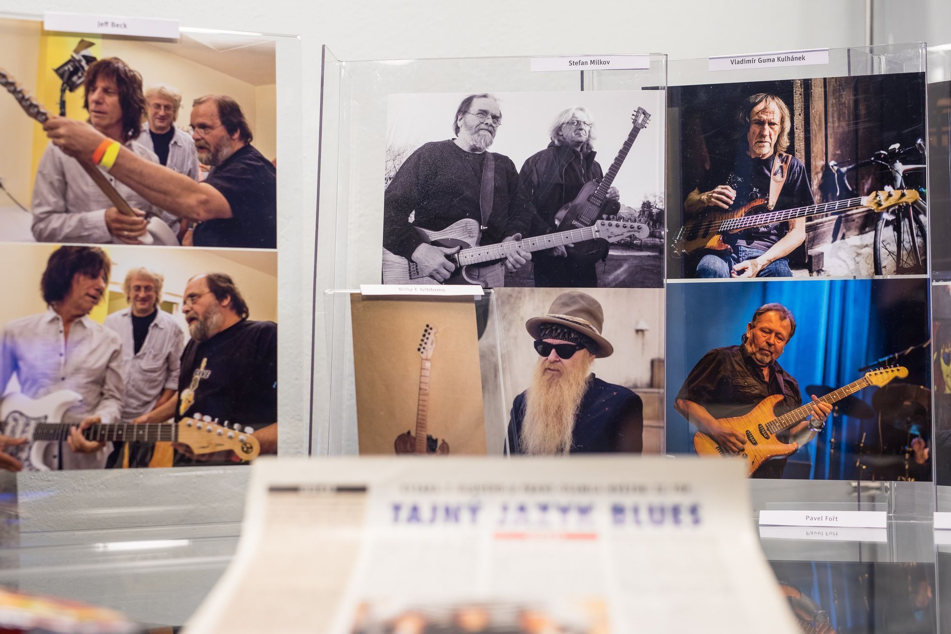 Výstava kytar Petera Jurkoviče, Regionální muzeum Jílové u Prahy