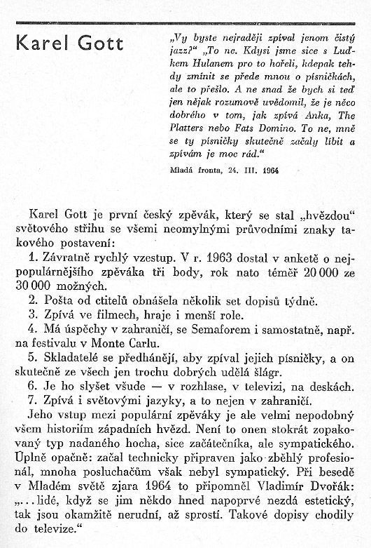 Karel Gott - Mokasín - strana 1