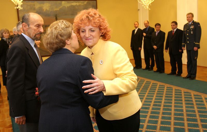 Vlasta Parkanová a Jana Kánská