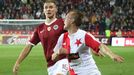 Derby Slavia - Sparta: Vojtěch Štěpán (17) - Pavel Kadeřábek (16)