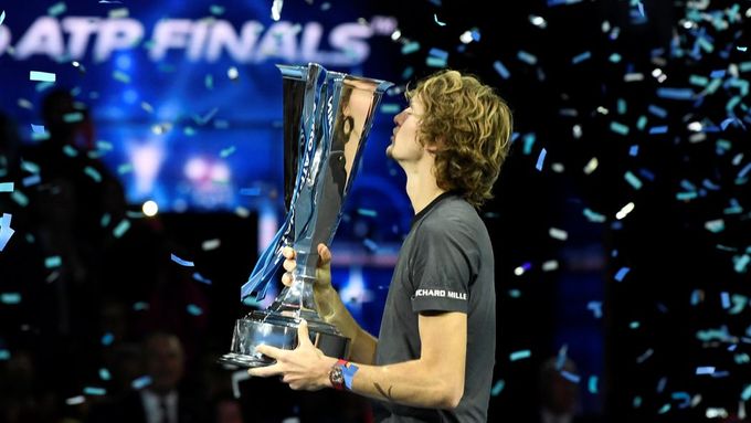 tenis, Turnaj mistrů 2018, vítězný Alexander Zverev