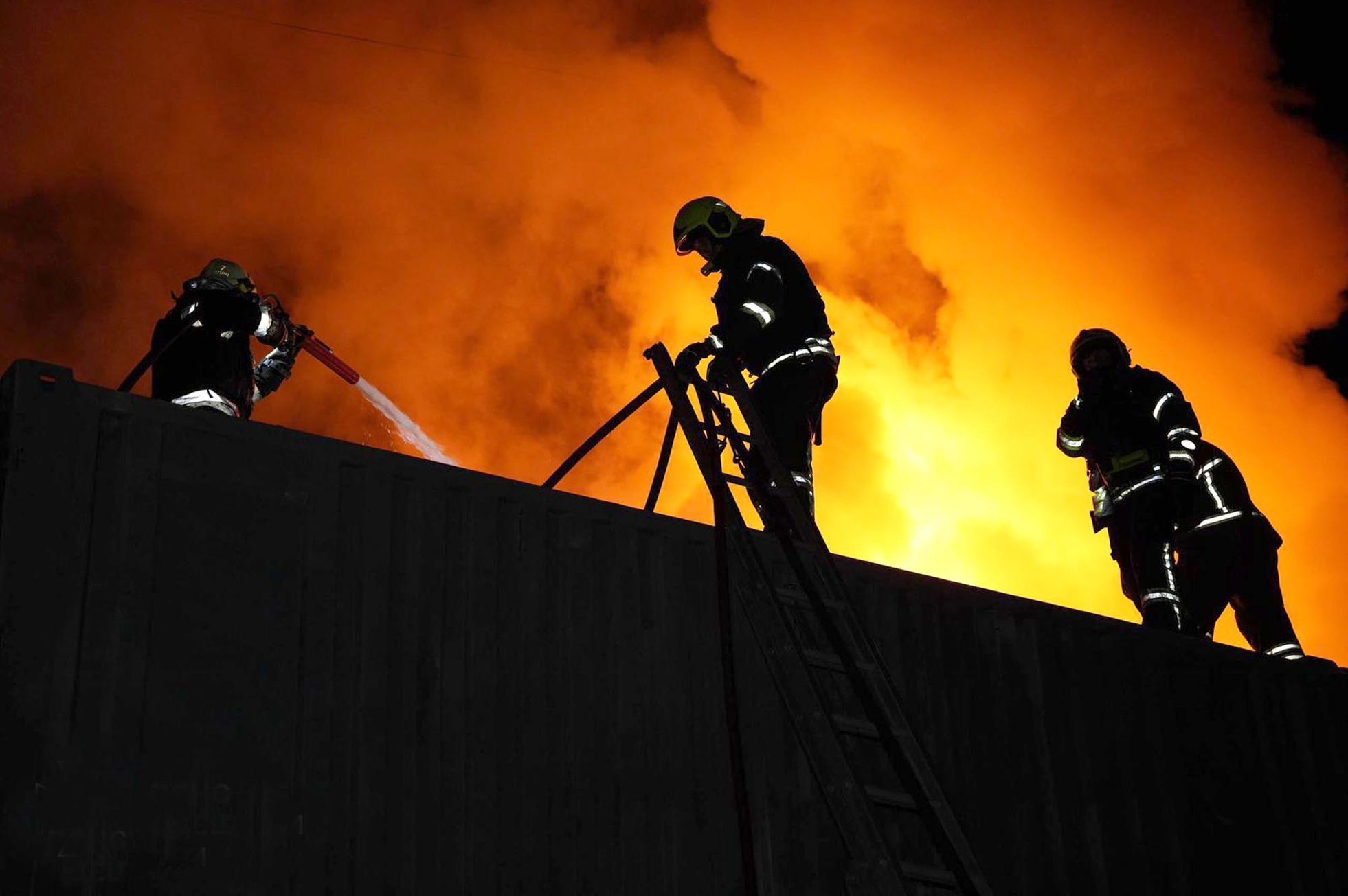 Ukrajina, Kyjev, Rusko, válka, drony, bombardování,