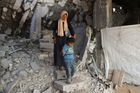 Obraz zkázy. Gaza se proměnila v město duchů, lidé v troskách hledají mrtvá těla
