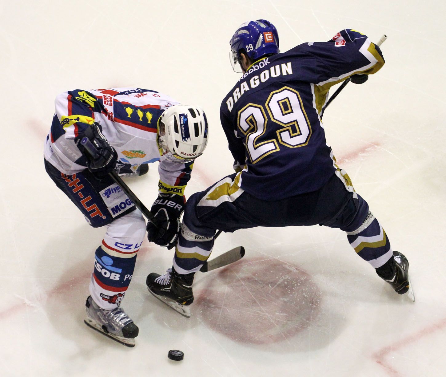 Hokej, extraliga: Kladno - Pardubice: Michal Dragoun (29)