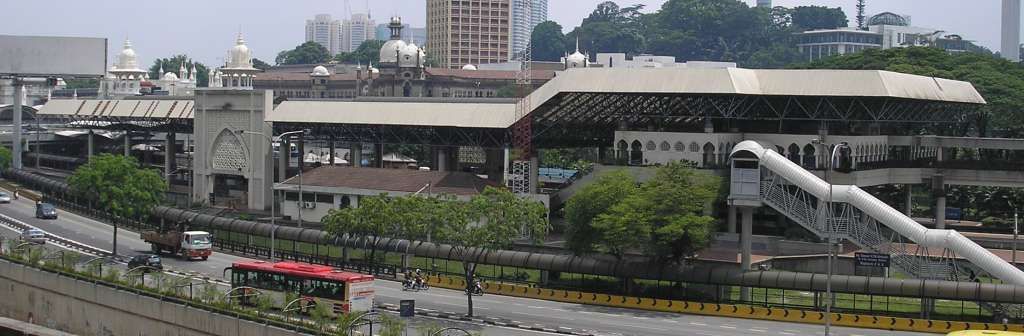Nádražní budova v Kuala Lumpur