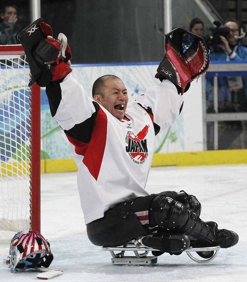 Japonsko - Kanada ve sledge hokeji