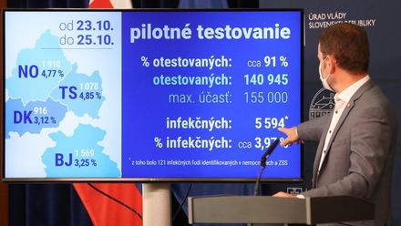 Slovensko je na hraně, řešíme český scénář, testování to může zvrátit, říká Majdan