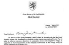 Topolánek chce jaderný úřad EU - v Praze