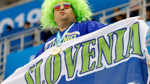 Fanoušek Slovinska na OH v Pchjongčchangu