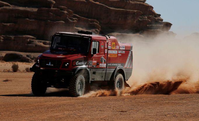 Rallye Dakar 2020, 3. etapa: Sjarhej Vjazovič, MAZ