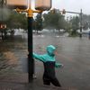 Záplavy ve městě New Bern způsobené hurikánem Florence.
