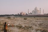 Při své první návštěvě Indie pořídil Adam Bakay mimo jiné snímek, na kterém monumentální Tádž Mahal kontrastuje s pasačkou koz jen několik set metrů za jeho zdmi.