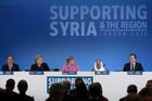 Státníci se v Londýně skládají na pomoc Sýrii. Nejvíce slibuje Evropská unie