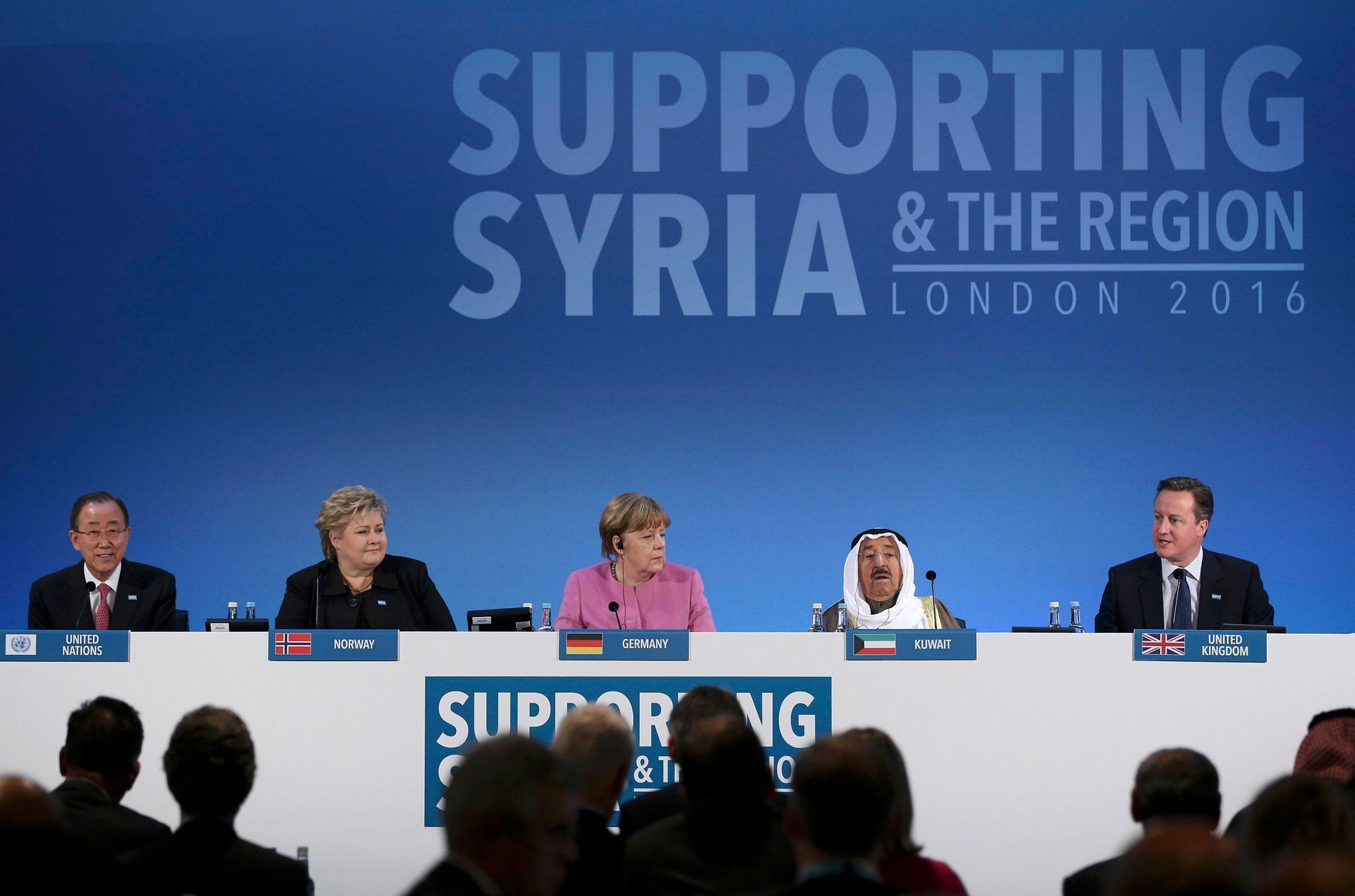 Londýn - dárcovská konference na pomoc Sýrii