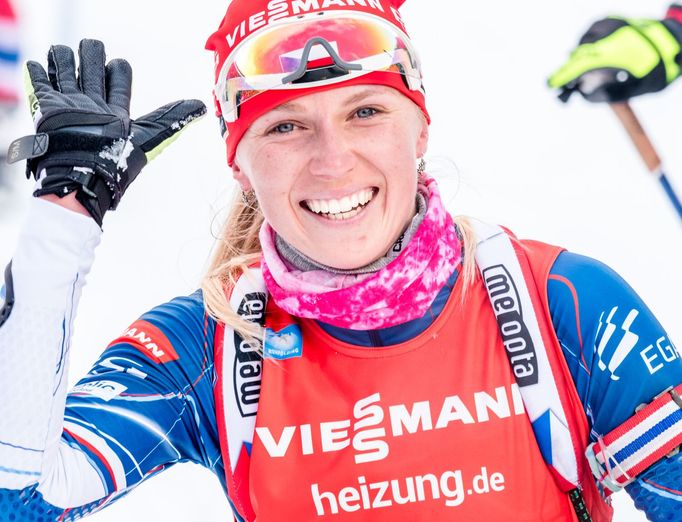 SP Ruhpolding, stíhačka Ž: Eva Puskarčíková