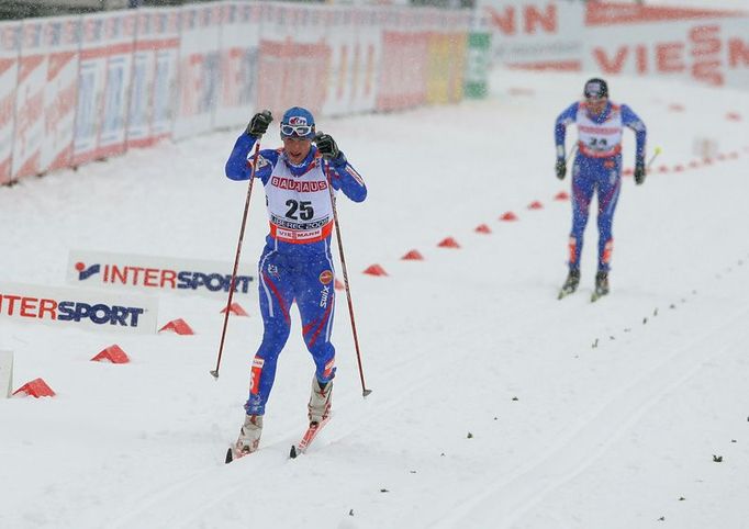 Martin Jaks a Jiří Magal v cílové rovince.