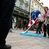 Sochy hokejistů v Bratislavě