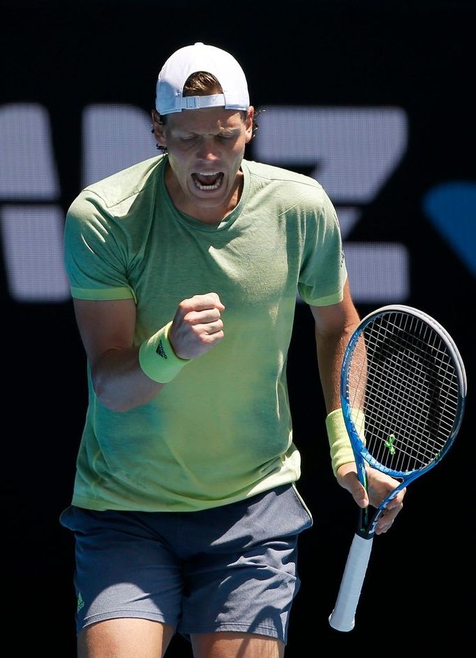 Tomáš Berdych vs. Fabio Fognini, osmifinále Australian Open