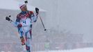 Soči 2014, biatlon hromadný start M: Ondřej Moravec slaví třetí místo