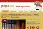 Boj o slevovou dvojku Pepa.cz se vyostřuje. Míří na ni insolvenční návrh i trestní oznámení