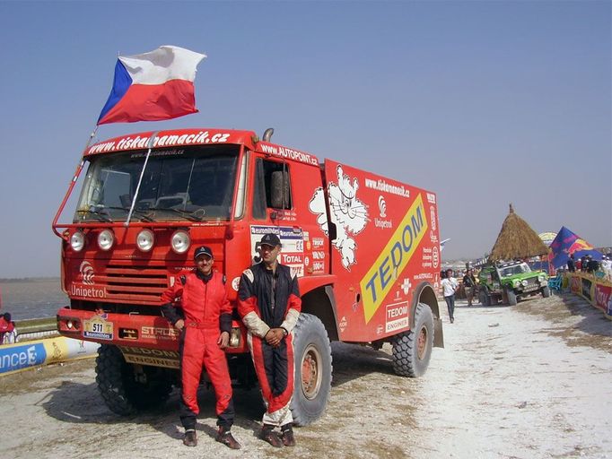 Martin Macík s Liazem.