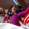 Fanoušci na olympiádě v Soči 2014: Američtí fanoušci na skeletonu