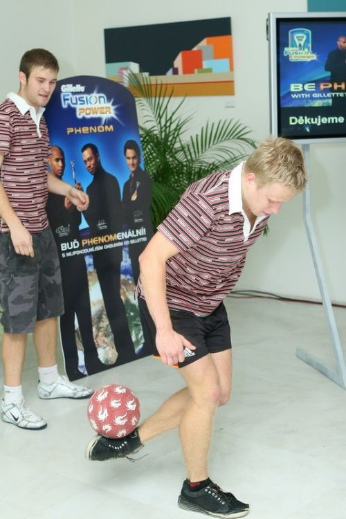 Gilette Tisková konference