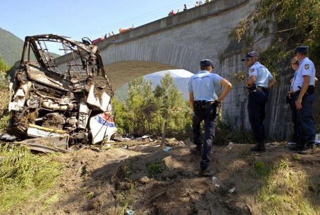 Nehoda polského autobusu ve Francii