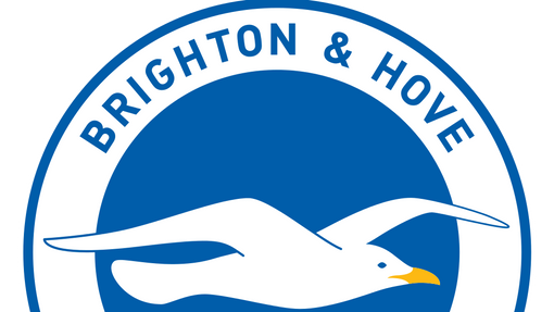 Logo anglického fotbalového klubu Brightonu.