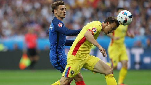 Euro 2016, Francie-Rumunsko: Antoine Griezmann - Vlad Chiriches