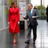 Prezident Donald Trump s manželkou Melanií navštívili Paříž