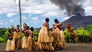 "Na rozloučenou jsme si společně zatančili pod vanuatskou sopkou Yasur."