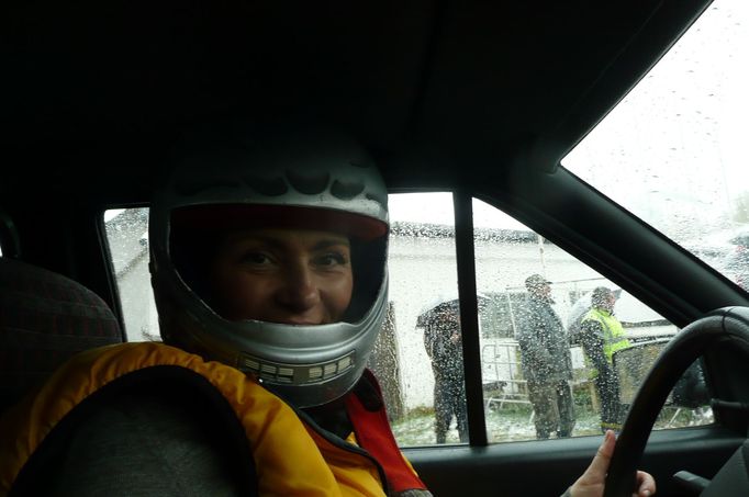 Jana Bobošíková na Rallye Berounka 2012