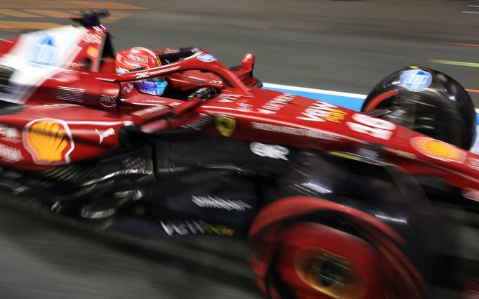 Charles Leclerc, Ferrari v kvalifikaci na VC Saúdské Arábie F1 2025