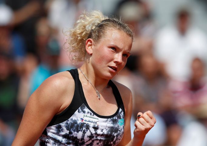 Kateřina Siniaková v prvním kole French Open 2018