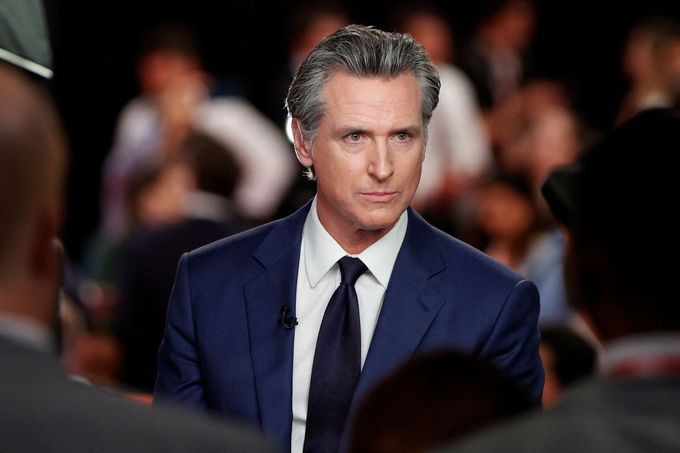 Gavin Newsom, možný kandidát na viceprezidenta za demokraty.