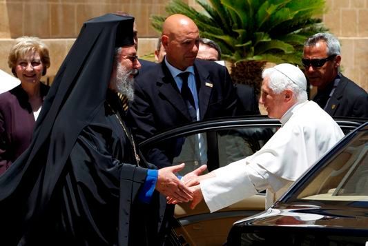 Papež Benedikt XVI. na Kypru