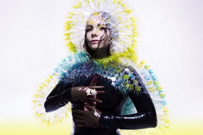 Islandská zpěvačka Björk.