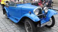 Vůz Aero 500, vyráběný v letech 1929-1932. Stejnou karosérii má i model Aero 662, jen se jedná o dvouválec.