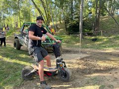 Tomáš Kratochvíl, pořadatel mistrovství ČR v off-road trialu a organizátor akce Pístovské mokřady.