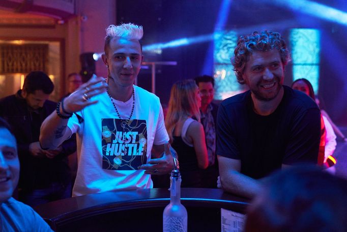 Jakub Štáfek jako Lavi a Jakub Voráček.