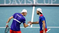 Česko - Španělsko, čtvrtfinále Davis Cup 2025 (Macháč, Menšík)