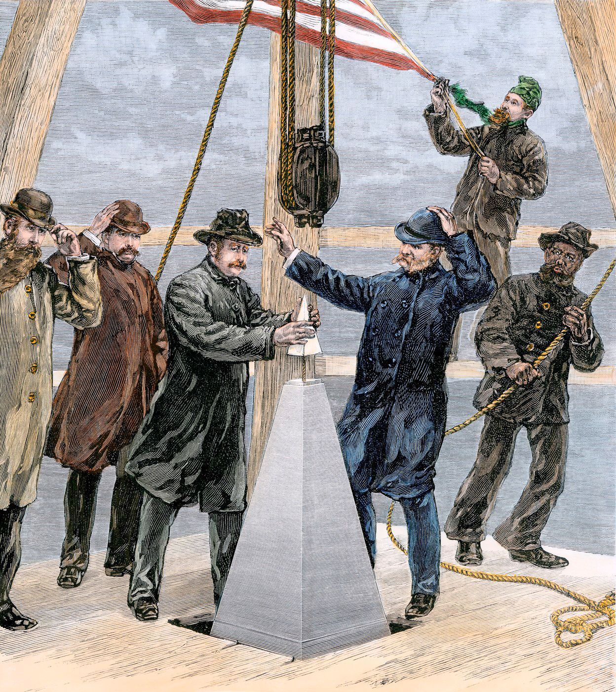 Washingtonův monument, Washington D. C., obelisk, historie, výročí, Zahraničí