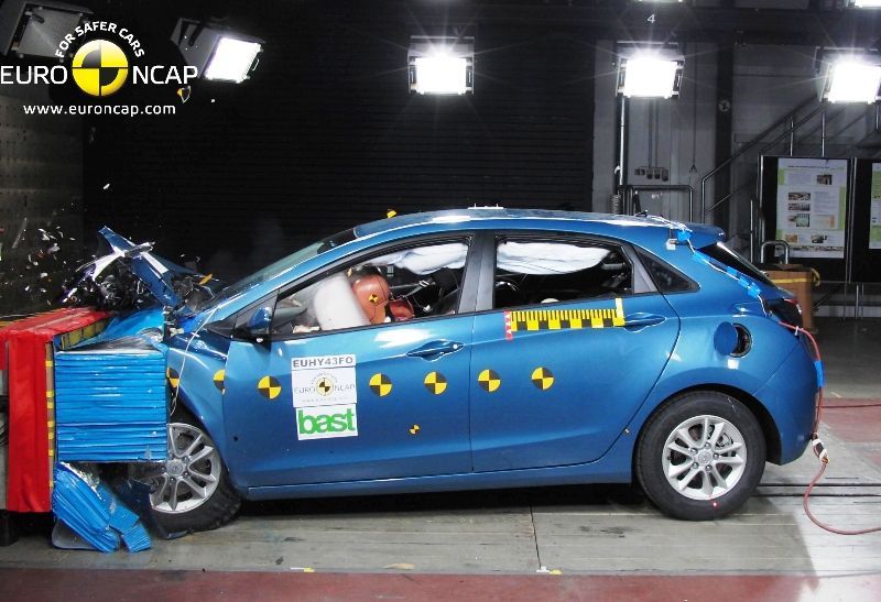 Hyundai i30 crash test